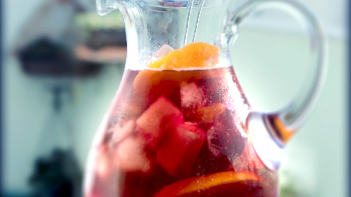 Sangria para refrescar