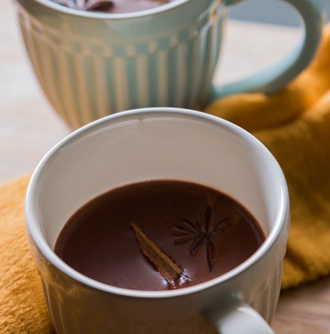 Chocolate quente com especiarias